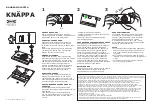 Предварительный просмотр 27 страницы IKEA KNAPPA Manual