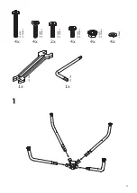 Предварительный просмотр 3 страницы IKEA KULLABERG Assembly Instructions Manual