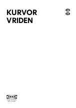 Preview for 1 page of IKEA KURVOR VRIDEN User Manual