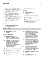 Предварительный просмотр 9 страницы IKEA LAGAN 605.220.92 Manual