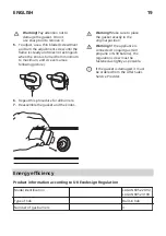 Предварительный просмотр 19 страницы IKEA LAGAN 605.220.92 Manual