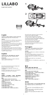 Preview for 1 page of IKEA LILLABO Quick Start Manual