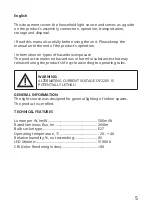 Preview for 5 page of IKEA LUNNOM LED1839S2 Quick Start Manual