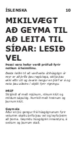 Preview for 10 page of IKEA MASTHOLMEN 003.392.04 Manual