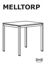 Предварительный просмотр 1 страницы IKEA MELLTORP 502.801.02 Manual