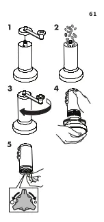 Предварительный просмотр 61 страницы IKEA METALLISK 203.602.80 Manual