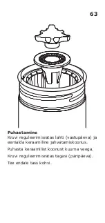 Предварительный просмотр 63 страницы IKEA METALLISK 203.602.80 Manual