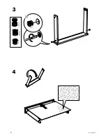 Предварительный просмотр 6 страницы IKEA MICKE Assembly Instructions Manual