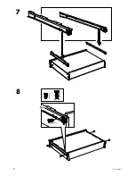 Предварительный просмотр 8 страницы IKEA MICKE Assembly Instructions Manual