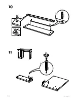 Предварительный просмотр 10 страницы IKEA MICKE Assembly Instructions Manual