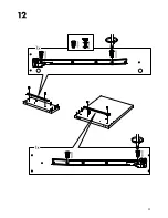 Предварительный просмотр 11 страницы IKEA MICKE Assembly Instructions Manual