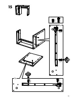 Предварительный просмотр 13 страницы IKEA MICKE Assembly Instructions Manual