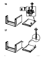 Предварительный просмотр 14 страницы IKEA MICKE Assembly Instructions Manual