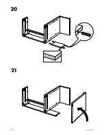 Предварительный просмотр 16 страницы IKEA MICKE Assembly Instructions Manual