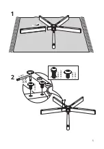 Предварительный просмотр 5 страницы IKEA MILLBERGET Manual