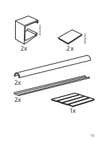 Предварительный просмотр 15 страницы IKEA MISSMYRA Manual