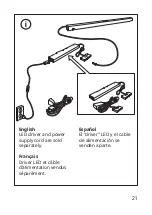 Предварительный просмотр 21 страницы IKEA MISSMYRA Manual