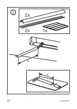 Предварительный просмотр 22 страницы IKEA MISSMYRA Manual