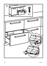 Предварительный просмотр 12 страницы IKEA MITTLED L1912 Installation Instructions Manual