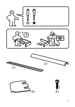 Предварительный просмотр 9 страницы IKEA MITTLED L1913 Installation Instructions Manual