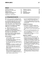 Предварительный просмотр 41 страницы IKEA MOJLIG 402.371.52 Instruction Manual