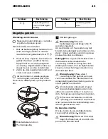 Предварительный просмотр 43 страницы IKEA MOJLIG 402.371.52 Instruction Manual