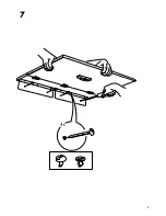 Предварительный просмотр 9 страницы IKEA NORBERG Instruction