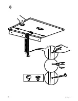 Предварительный просмотр 10 страницы IKEA NORBERG Instruction