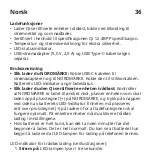 Предварительный просмотр 36 страницы IKEA NORDMARKE Manual