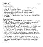 Предварительный просмотр 111 страницы IKEA NORDMARKE Manual