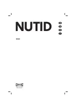 IKEA NUTID HI560 Manual предпросмотр