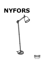 Предварительный просмотр 1 страницы IKEA NYFORS Manual