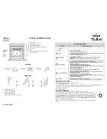 Preview for 1 page of IKEA OBI B10 Product Description Sheet