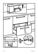 Предварительный просмотр 14 страницы IKEA OMLOPP Manual