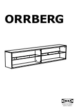 Предварительный просмотр 1 страницы IKEA Orrberg Manual