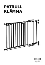 IKEA PATRULL KLAMMA Manual preview