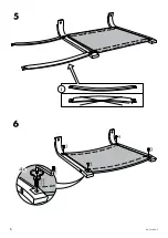 Предварительный просмотр 6 страницы IKEA Poang Manual