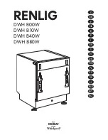 IKEA RENLIG DWH B00W Manual preview