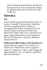 Предварительный просмотр 13 страницы IKEA RIKLIG Manual