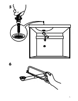 Предварительный просмотр 5 страницы IKEA RINNEN Installation Instructions Manual