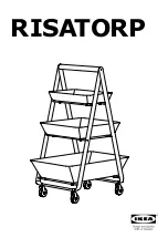 IKEA RISATORP Manual preview