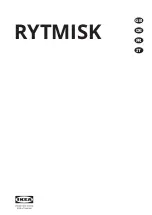 Предварительный просмотр 1 страницы IKEA RYTMISK 703.893.42 Manual