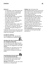 Предварительный просмотр 20 страницы IKEA RYTMISK 703.893.42 Manual