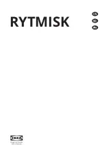 IKEA Rytmisk Manual предпросмотр