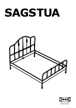 IKEA SAGSTUA Manual предпросмотр