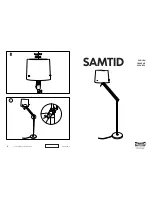 Предварительный просмотр 1 страницы IKEA SAMTID AA-95439-4 Assembly Instructions