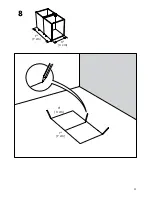 Предварительный просмотр 11 страницы IKEA sektion Assembly Manual