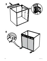 Предварительный просмотр 20 страницы IKEA sektion Assembly Manual