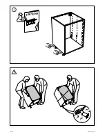 Предварительный просмотр 22 страницы IKEA sektion Assembly Manual