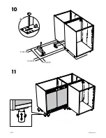 Предварительный просмотр 24 страницы IKEA sektion Assembly Manual